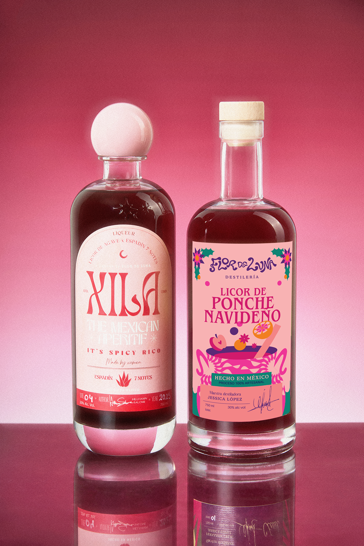 Xila + Licor de Ponche Navideño